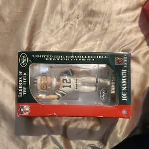 NFL Legends of the Field Joe Namath Collectible Figure - Green and White